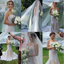 The Most Gorgeous Bride Bernardokath Can T Help Falling In Love Behind The Scene Kathniel Cant Wedding Dresses Movie Wedding Dresses Bridal Looks