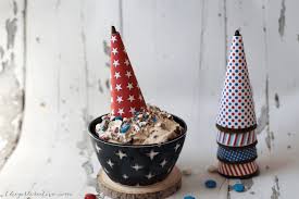 Clay is shown in mrs. Patriotic Ice Cream Cone Wrappers The Girl Who Ate Everything