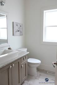 The 4 Best Gray And Greige Colours For Cabinets And Vanities Medium Toned Best Bathroom Colors Bathroom Paint Colors Light Neutral Paint Colors