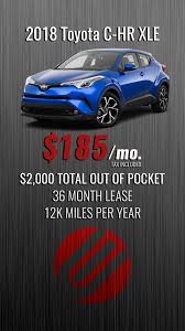 Auris,prius si chr vad ca au acelasi echipament hibrid(bateria e tot aia) si motor termic,cred ca la ala electric au umblat si e mai slabut. 2018 Toyota Ch R 185 Monthly Payment Tax Included 2000 Das Marketplace Leasehackr Forum