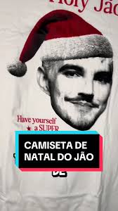 Respondendo a @coelhoo1_ a camiseta que eu vou usar na turnê especial de  natal do Jão chegou aaaa 😍🎅🏻🎄 #TurnêDeNatal #Jao #SuperTurne #Jão  #JaoRomania #JãoRomania #Natal2024 #SuperTurnê