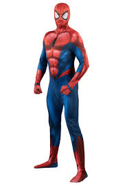 Men's Spider-Man Zentai Costume Size: Extra Large
