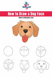 How To Draw A Dog Face Step By Step Easy Guide In 2020 Dog Face Dog Drawing Simple Dog Face Drawing