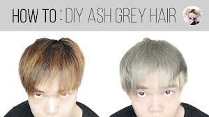 It takes a lot of lifting to get to the right shade for toning, and then some dye to get to the gray you're aiming for. How To Ash Grey Hair No Damage Bleach Dixmondsg Youtube