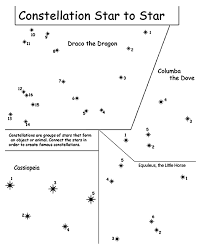 Constellation Dot To Dot Printable Constellations Star