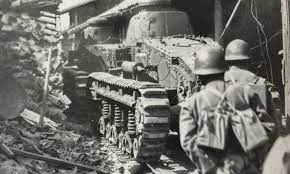 Japanese Otsu-Gata tanks (Model B, Renault NC-27) in Kiangwan during the  1932 Shanghai incident. : rTankPorn