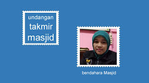 Lalu apa yang kamu lakukan agar orang. Contoh Undangan Takmir Masjid Bisa Edit Pontren Com