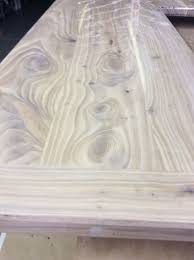 Counter Top Stained With Saman White Wash Whitewash Wood Wood Countertops Kitchen White Kitchen Bar Stools