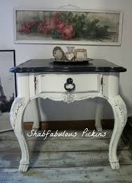 Vintage Broyhill French Provincial End Side Table Shabby French Painted Furniture Cottage Shabby Chic Coffee Table Chic Coffee Table French Painted Furniture