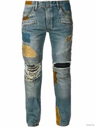 Balmain Spring Summer 2015 Biker Jeans And Trousers Size