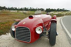 We now see the car take a sharp left. World S Oldest Ferrari Is Unveiled Following Restoration And It S Now Worth A Cool 5million Daily Mail Online