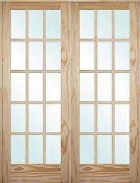 Maybe you would like to learn more about one of these? 5 0 6 8 Tall 15 Lite Pine Interior Prehung Double Wood Door Unit Door Clearance Center