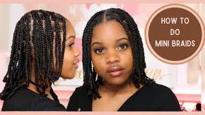 It originated in the united states during the 1960s, with its most recent iteration occurring in the 2000s. How I Did Individual Mini Braids Natural Hair Protective Style Youtube
