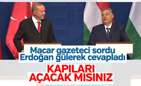 Son dakika macaristan cumhurbaşkanı haberleri ve macaristan cumhurbaşkanı haberleri ile ilgili tüm sıcak gelişmeleri sayfamızdan takip edebilirsiniz. Macaristan Da Cumhurbaskani Erdogan A Multeciler Soruldu