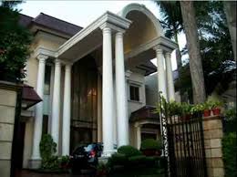 Foto tiang rumah modern tampak depan. 75 Desain Denah Rumah Super Mewah Impian 1 Dan 2 Lantai