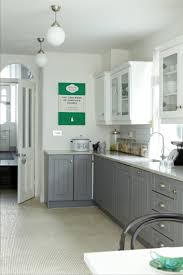 The Kitchen Units Are Painted Mdf In Mid Lead By The Little Greene Paint Company Kitchen Design Small Kitchen Cabinet Inspiration Kitchen Redesign