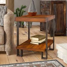 You Ll Love The Brannan End Table At Birch Lane With Great Deals On All Products And Free Shipping On Most Stuff Eve Furniture End Tables Rustic Living Room