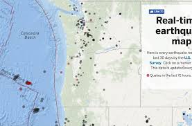 2km nne of the geysers, ca: Real Time Earthquake Map For Oregon And West Coast Oregonlive Com