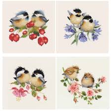 Chick Chat Birds Set Of 4 By Valerie Pfeiffer