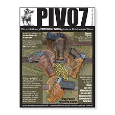 A wide variety of carving pattern belt. Pivo7 Holster Will Ghormley Leather Crafters Saddlers Journal