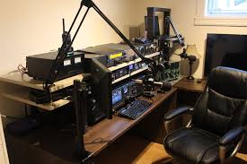 Ham shack tour of station equipment featuring om4000hf power amplifier; New Ham Shack Design And Rebuilt Va2pv Laboenligne Ca