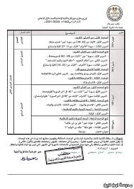 توزيع منهج التربية الدينية لأولي إعدادي الترم الثاني 2021 Bullet Journal Thread Exam