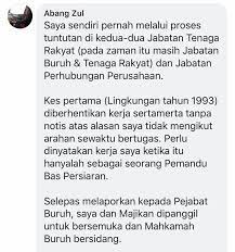 Notis berhenti kerja 24 jam di go asia sdn bhd. Kami Teruja Baca Komen Salah Jumpakatmahkamah Com Facebook