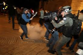 Again on the world's agenda. Scuffles In Jerusalem After Israeli Palestinian Ramadan Night Clashes Reuters