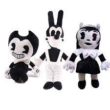 3 36 Gbp Bendy And The Ink Machine Bendy Boris Alice Angel Plush Toys Stuffed Doll Gifts Ebay Collectibles Bendy And The Ink Machine Doll Gift Alice Angel