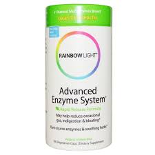 Rainbow Light Advanced Enzyme System 180 Tablets Evitamins Com