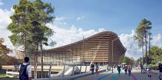 Having previously played host in 1900 and 1924, paris will become the second city to host the olympics three times, after london (1908, 1948 and 2012). Paris 2024 Entwurfe Des 70m Schwimmbeckens Fur Olympia
