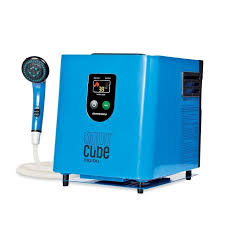 The eccotemp l5 portable tankless water heater is perfect for campsites, cabins, or simply around the house. Companion Aquacube Digital Hot Water Camping Shower Water Heater Tentworld