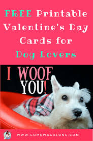 Apply an adhesive dot to the back of a puppy dog figure, and press it down firmly over the black door portion of the. Free Printable Valentine S Day Cards For Dog Lovers Come Wag Along