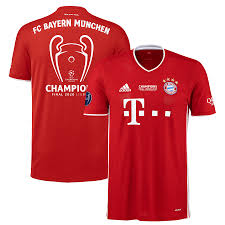Bayern munich matthaus 19971998 original jersey size m very good in very good condition for. Bayern Munich Adidas 2020 Uefa Champions League Champions Of Europe Replica Jersey Red
