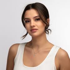 Aretes De Oro 14k Para Mujer Collar Para Mujer Con Dije Con Zirconia Cúbica  Luckyly, Modelo Judy Blanco Dia De Las Madres