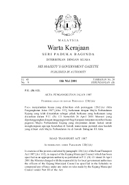 Warta kerajaan persekutuan 31 oktober 2013 31 october 2013 p.u. What Is Government Gazette Malaysia
