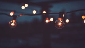 photo of turned on string lights
