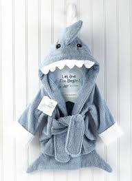 Baby Aspen Let The Fin Begin Kopek Baligi Bornoz Kopek Baligi Kopek Erkek Bebek Giysileri