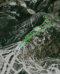 Silver Mountain Snowshoe Track, Idaho