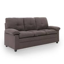 Vous pouvez choisir parmi une variété de matériaux allant du velours côtelé à différents types de tissus. Canape 3 Places En Tissu Marron Fenix Achat Vente Canape Sofa Divan Cdiscount