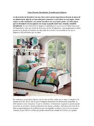 Compra en línea lo mejor en recamaras, closets, cómodas y muebles para tu cuarto. Como Decorar Dormitorios Juveniles Para Mujeres Dormitorio Mueble