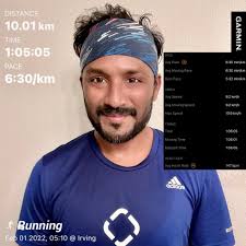 Midway run feeling optimistic but hot and muggy