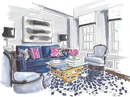 Here S To Closing The Door On 2013 And Opening New Doors In 2014 Interior Design Sketches Small House Interior Design Interior Sketch