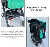 Amazon.com: Feliliber Baby Stroller Accessories Bumper Bar ...