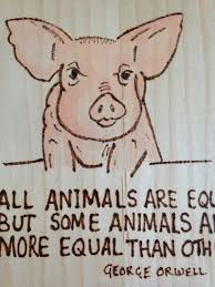Pyrography Art On Maple Vaneered Board George Orwell Animal Etsy Pyrography Art Animal Farm Quotes Animal Farm George Orwell
