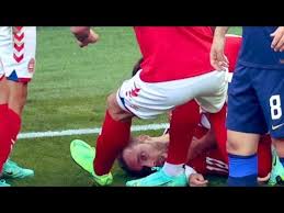 سجل أهداف منتخب الدنمارك كل من اللاعبين ميكيل دامسغارد ويوسف بولسن وأندرياس كريستينسن وجواكيم مايهلي في الدقائق 38 و59 و79 و82 على الترتيب بينما سجل المهاجم. Ù„Ø­Ø¸Ø© Ø¥ØµØ§Ø¨Ø© Ù„Ø§Ø¹Ø¨ Ù…Ù†ØªØ®Ø¨ Ø§Ù„Ø¯Ù†Ù…Ø§Ø±Ùƒ ÙƒØ±ÙŠØ³ØªÙŠØ§Ù† Ø§ÙŠØ±ÙƒØ³Ù† ÙŠÙˆØ±Ùˆ 2021 Youtube