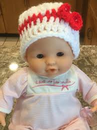 Weighted crochet baby dolls for preemies