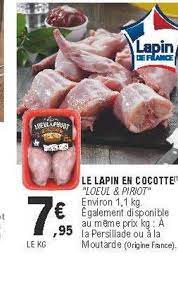 Cage pour lapin en fil de carbone, haute teneur en carbone, pour élevage de lapin, nouvelle collection, prix d'usine. Offre Le Lapin En Cocotte Loeul Piriot Chez E Leclerc