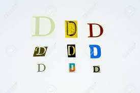 Print the downloaded template on a different paper. Set Of Collection Colorful Newspaper Cut Out Letters As Ornaments Stock Photo Picture And Royalty Free Image Image 101772329