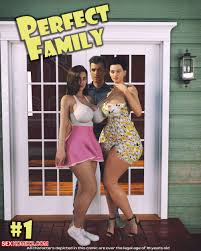 ✅️ Porn comic Perfect Family. Chapter 1. Daval3D Sex comic hot brunette  discovered 